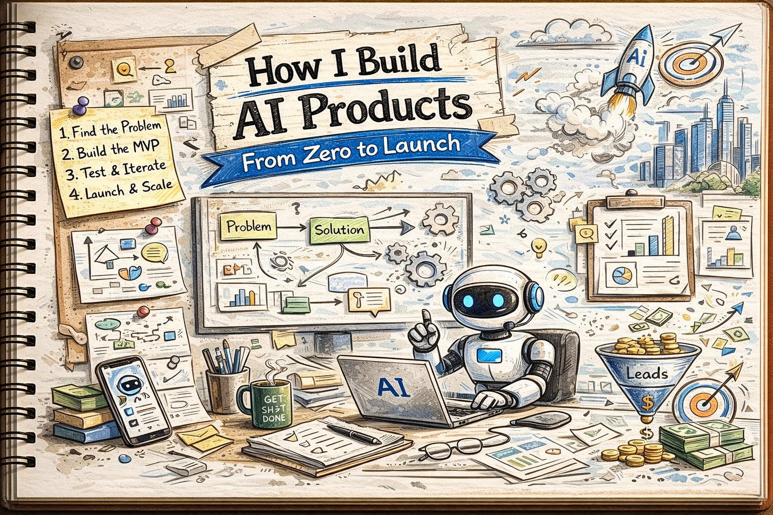 How I Build AI Products From Zero to Launch