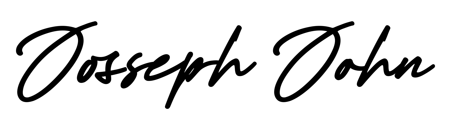 Josseph John signature